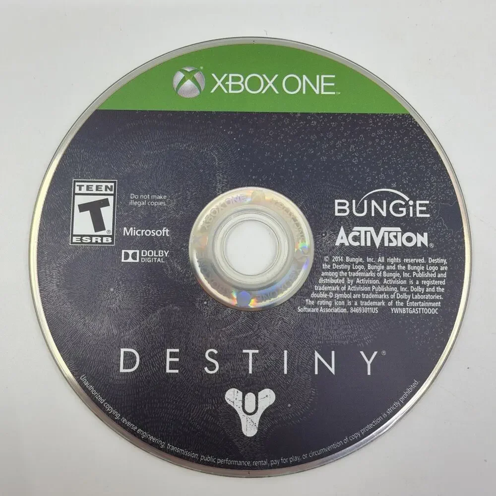Xbox One Destiny Game Lot Destiny 2 & The Taken King Bungie Activision